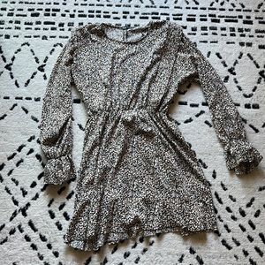 Zara printed dress, new.